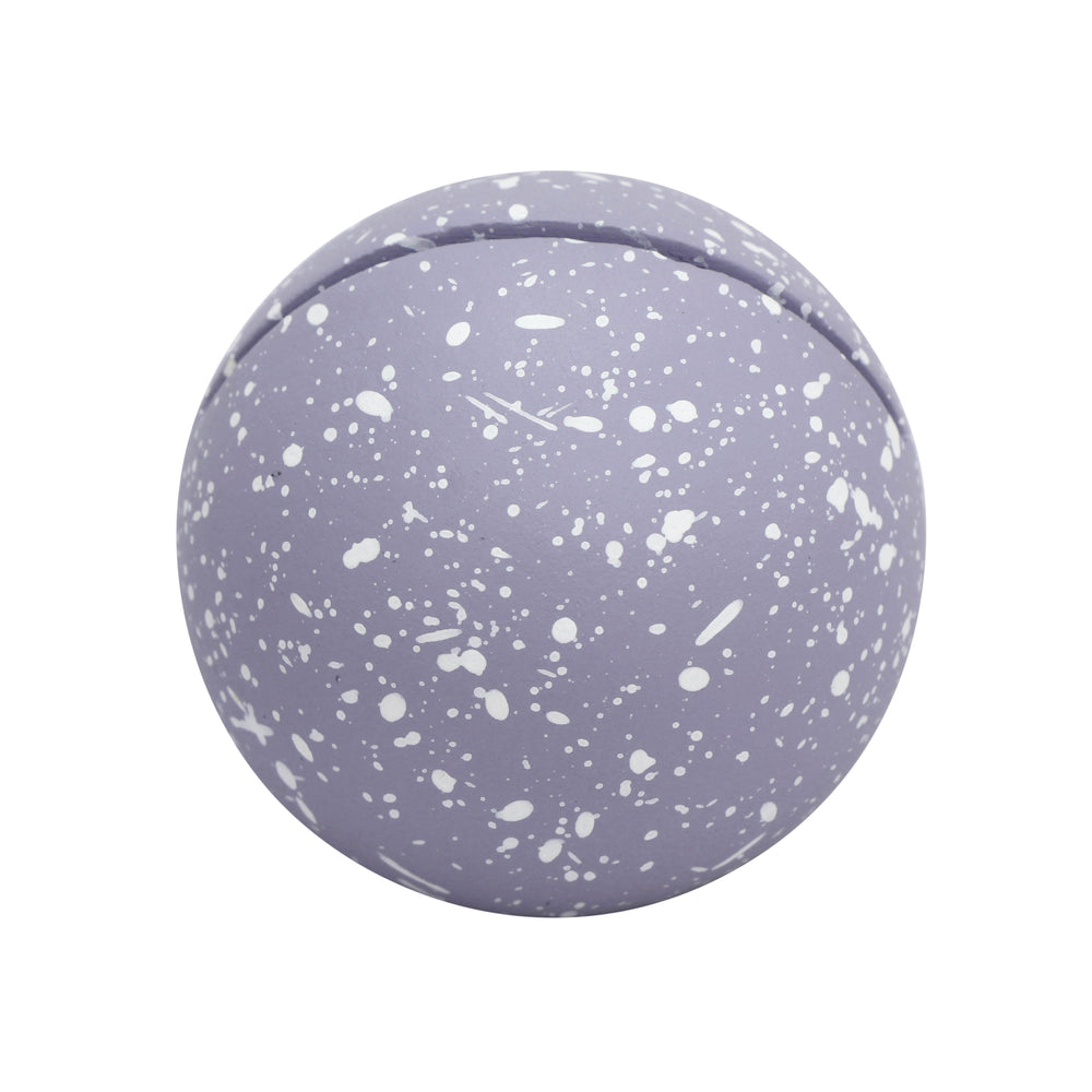 Gabby Purple Speckled Round Card Holder - Set of 4