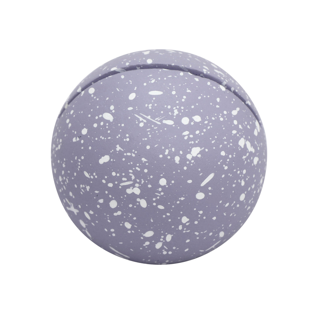 Gabby Purple Speckled Round Card Holder - Set of 4