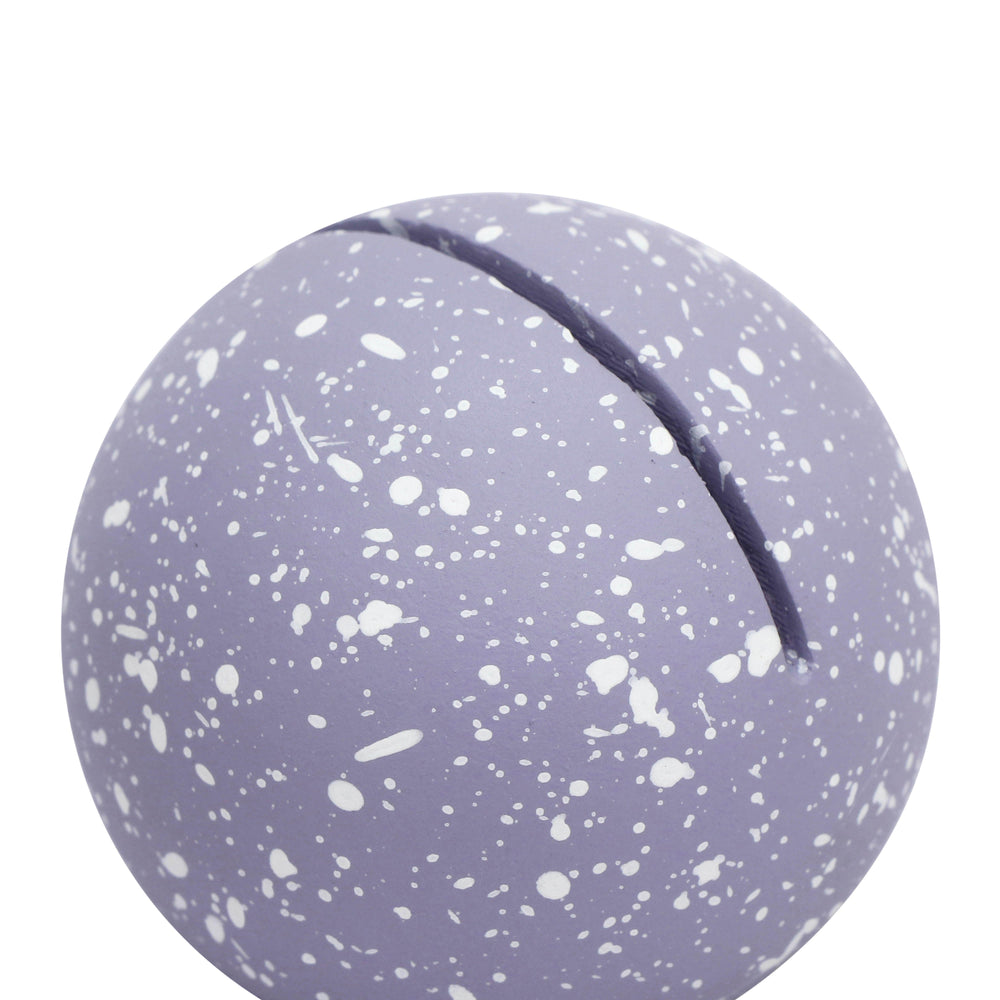 Gabby Purple Speckled Round Card Holder - Set of 4