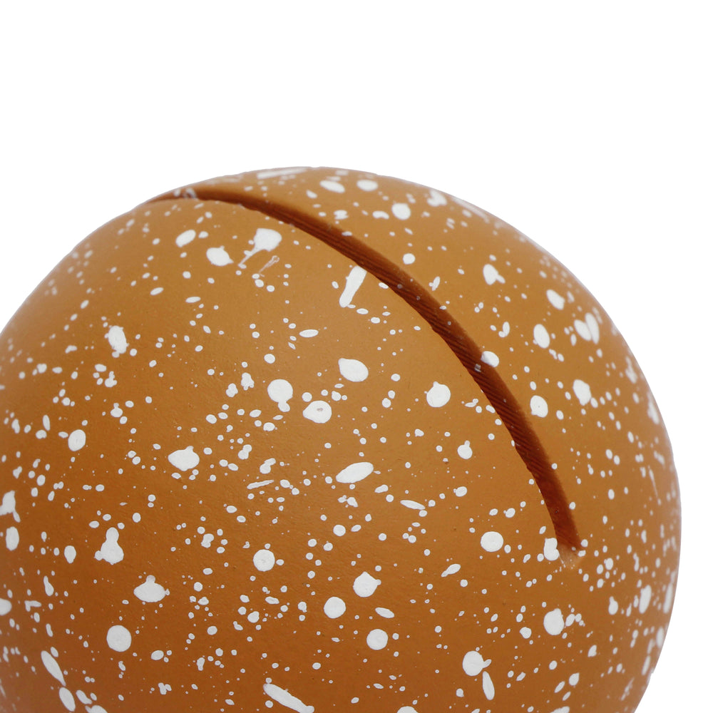 Gabby Terracotta Speckled Round Card Holder - Set of 4