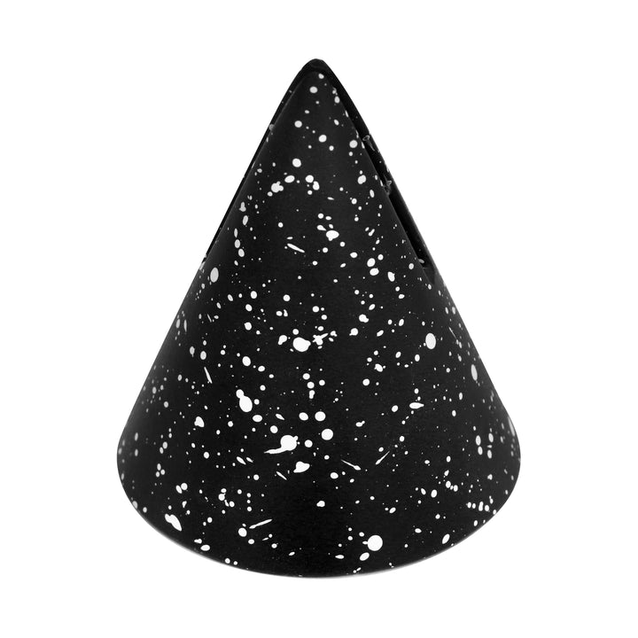 Gabby Black Speckled Cone Card Holder - Set of 4
