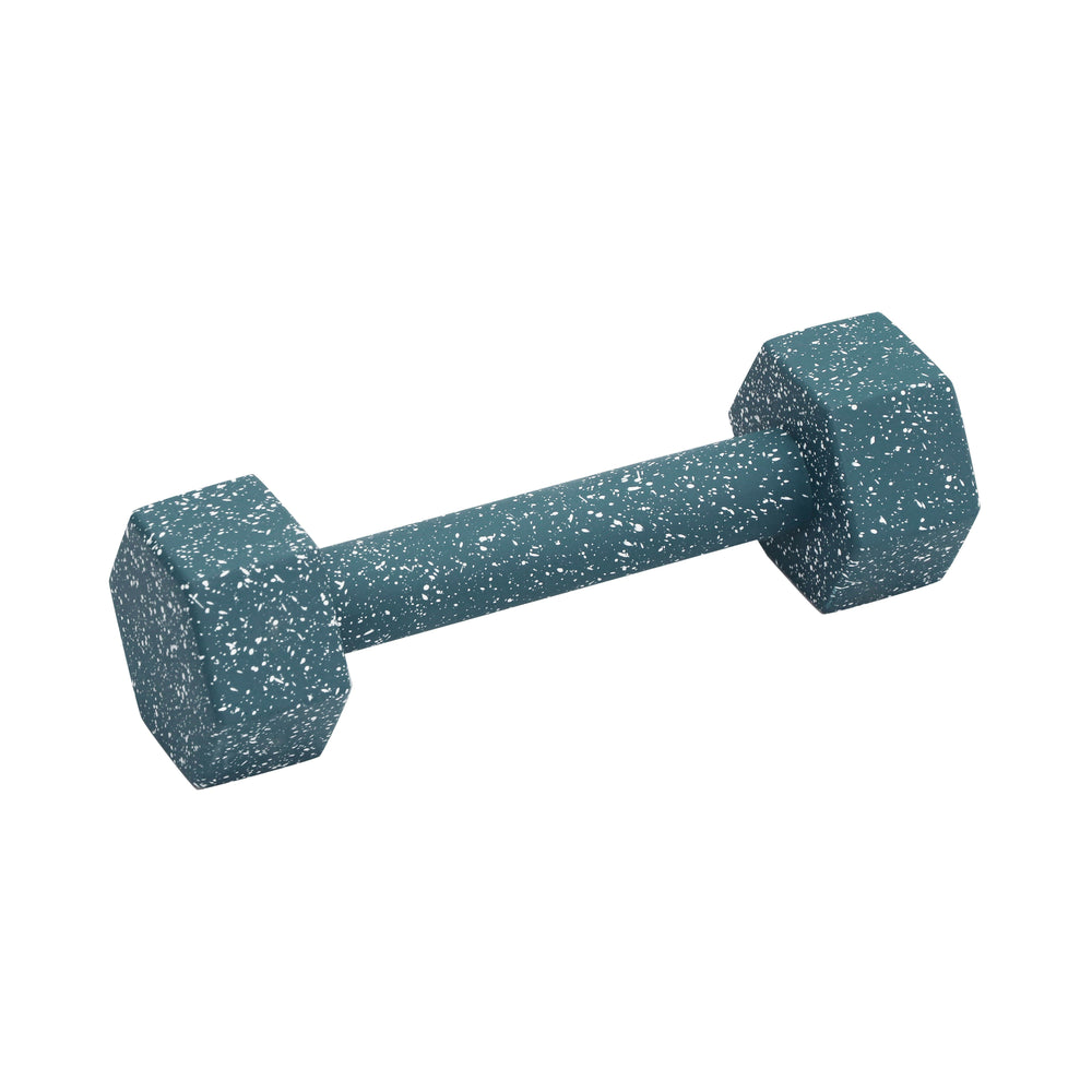 Gabby Blue Speckled Decorative Dumbbell