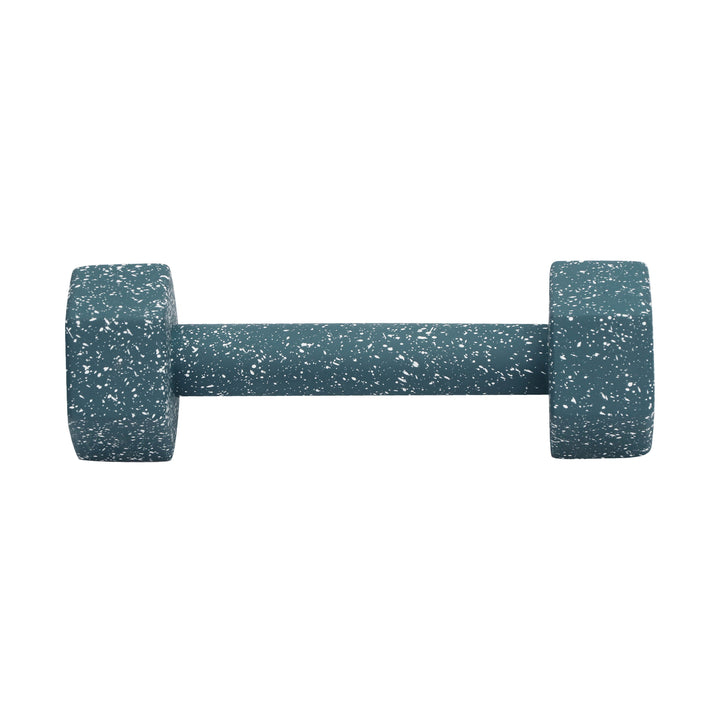 Gabby Blue Speckled Decorative Dumbbell