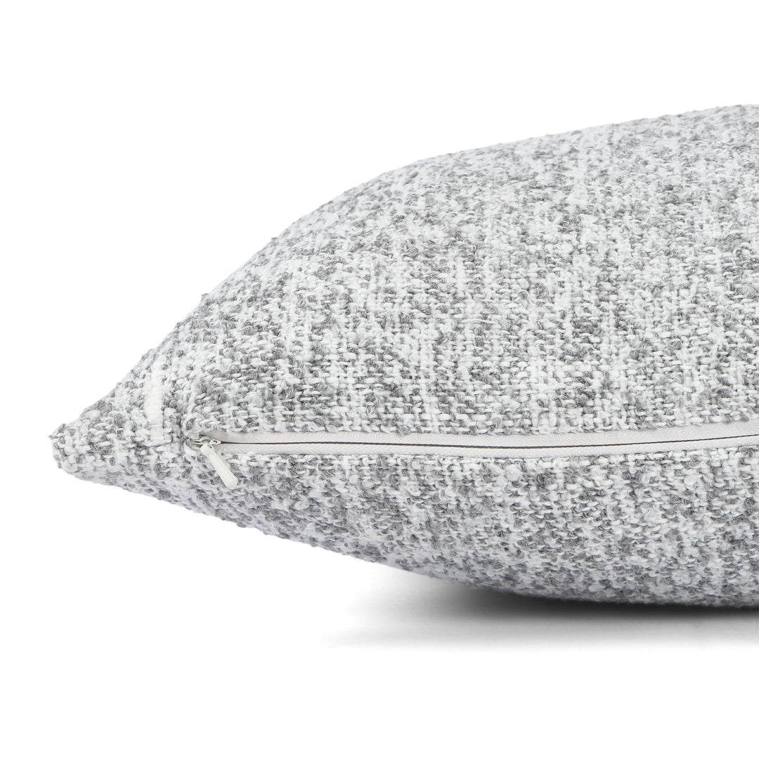 Poh 16" Boucle Square Throw Pillow