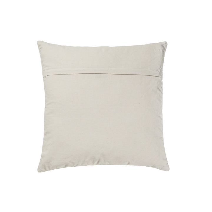 Tabitha 20" Square Embroidered Throw Pillow - With Insert