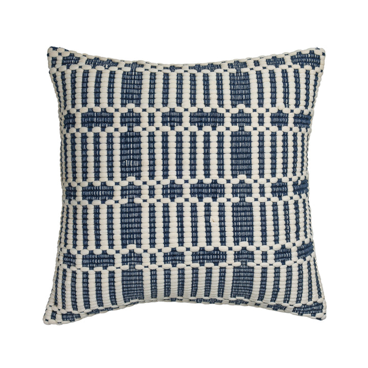 Maresh 20" Square Woven Throw Pillow - Ocean / Pillow Cover Only