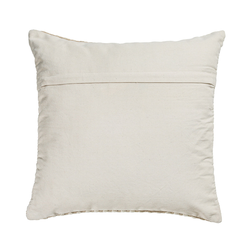 Maresh 20" Square Woven Throw Pillow - Cloud / With Insert