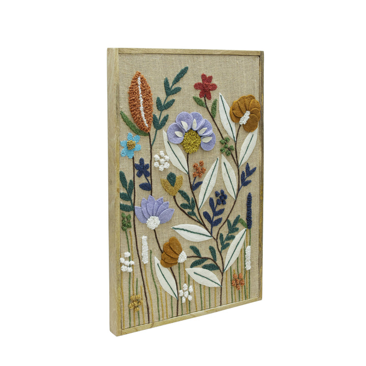 Muro "Sprout" Embroidered Wall Art - Large