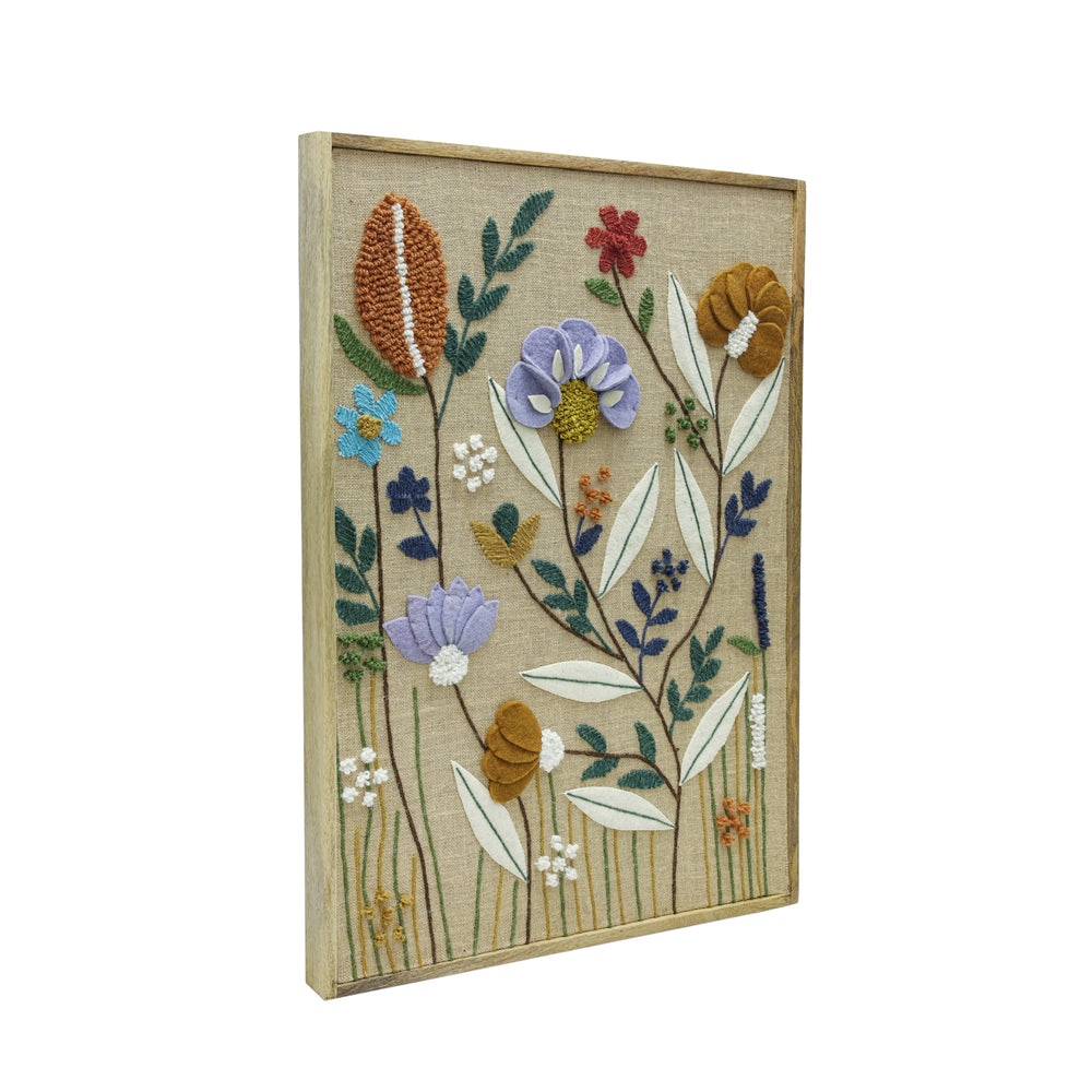 Muro "Sprout" Embroidered Wall Art - Small