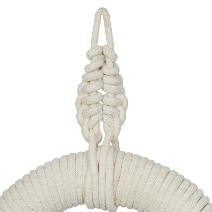 Pasha Natural Cotton Jute Tassel Wall Decor - Standard