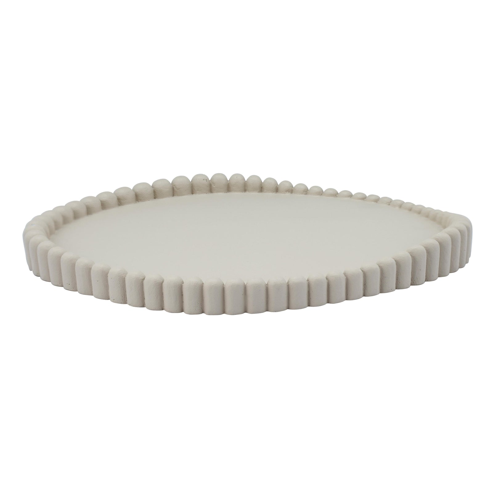 TOV Furniture Alna Cream Catchall Tray