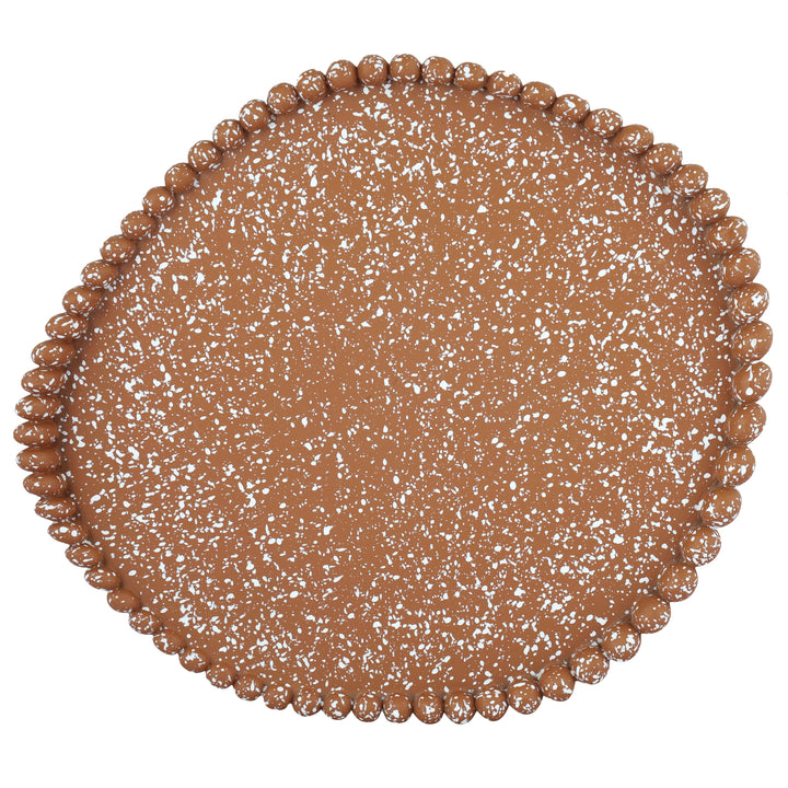 Alna Terracotta Speckled Catchall Tray