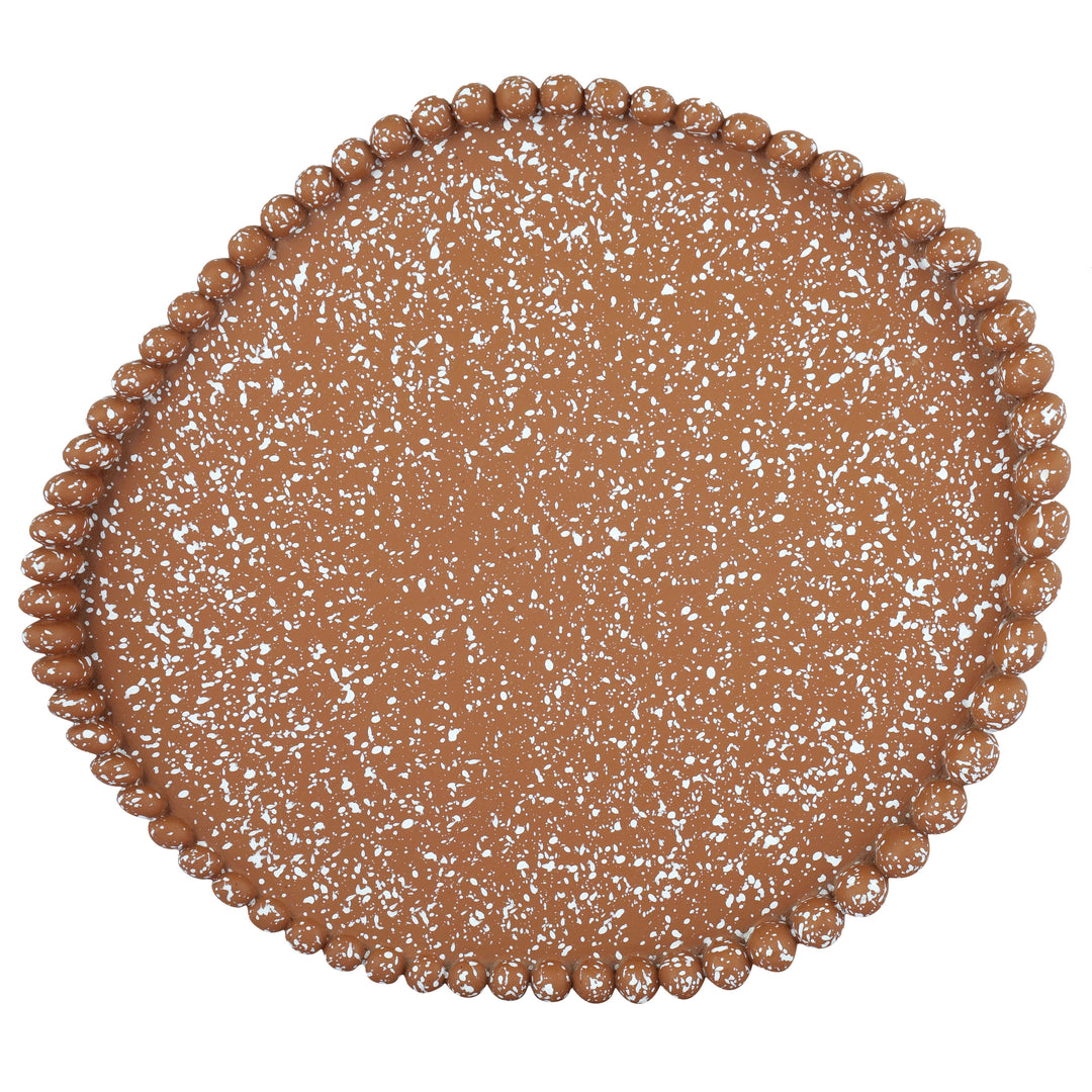 Alna Terracotta Speckled Catchall Tray