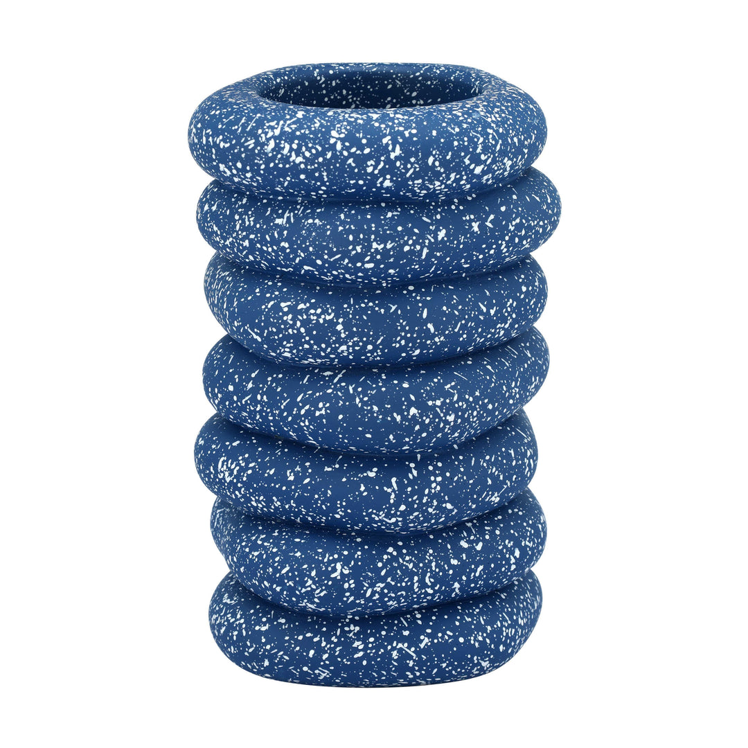 Gabby Speckled Cairn Vase