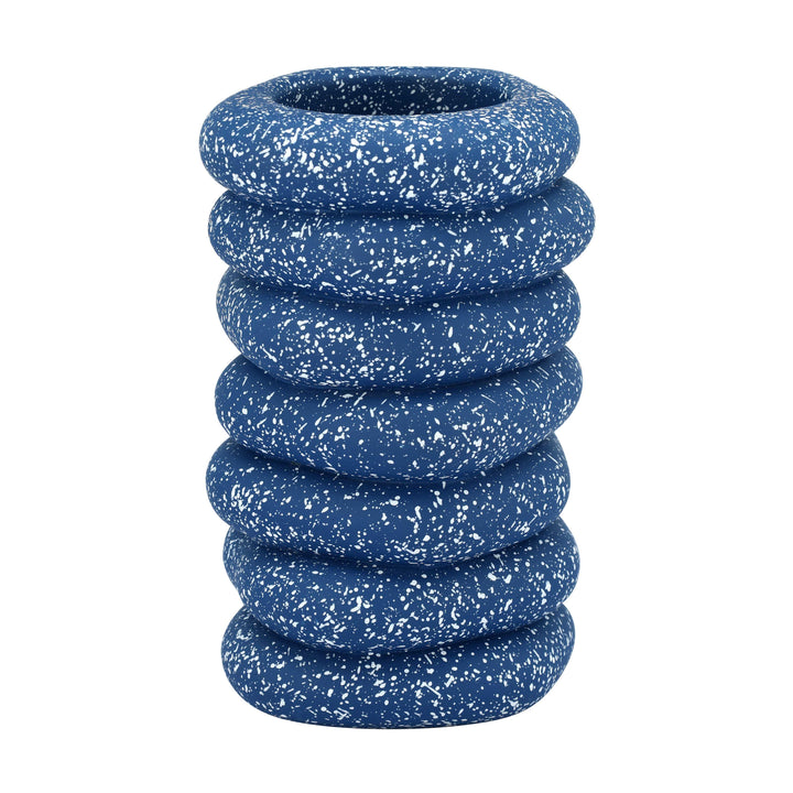 Gabby Speckled Cairn Vase