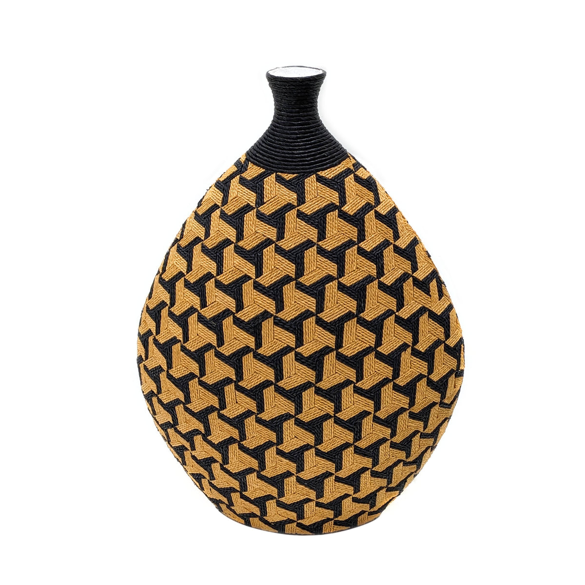 Jahia Geometric Decorative Vase