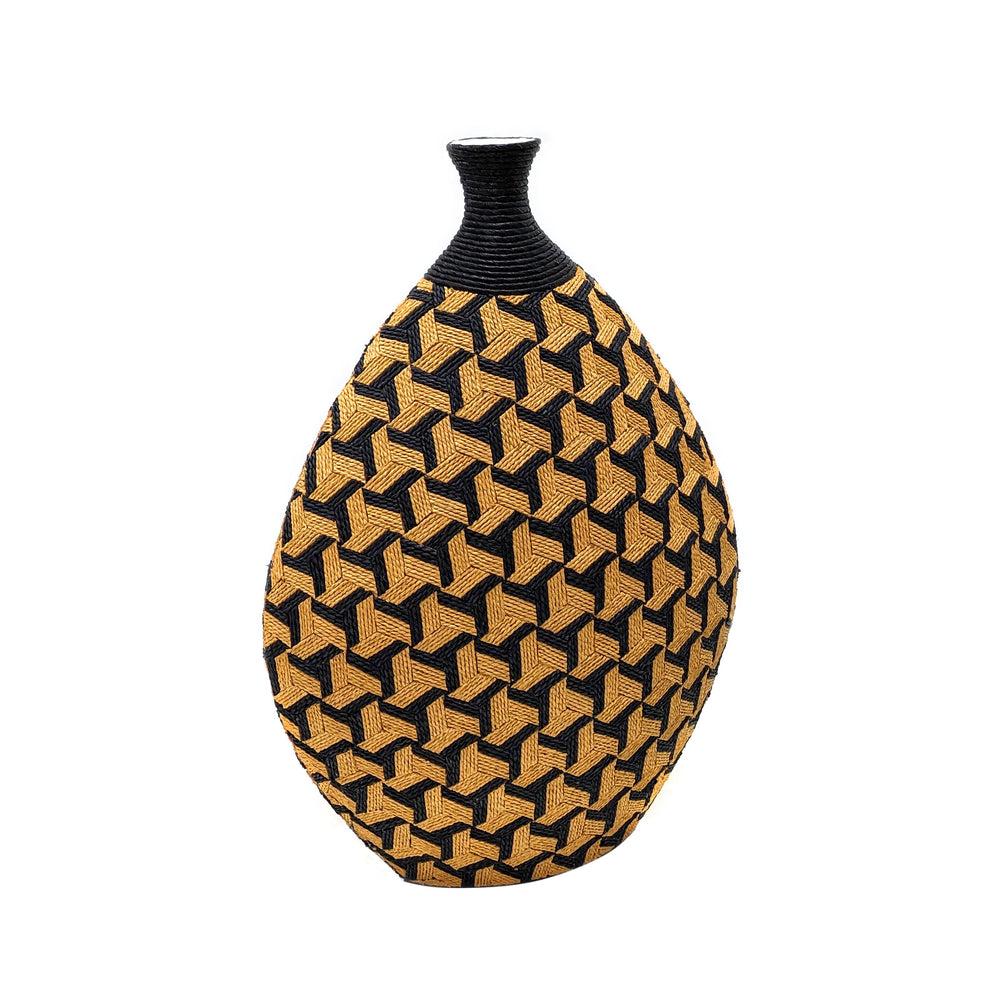 Jahia Geometric Decorative Vase