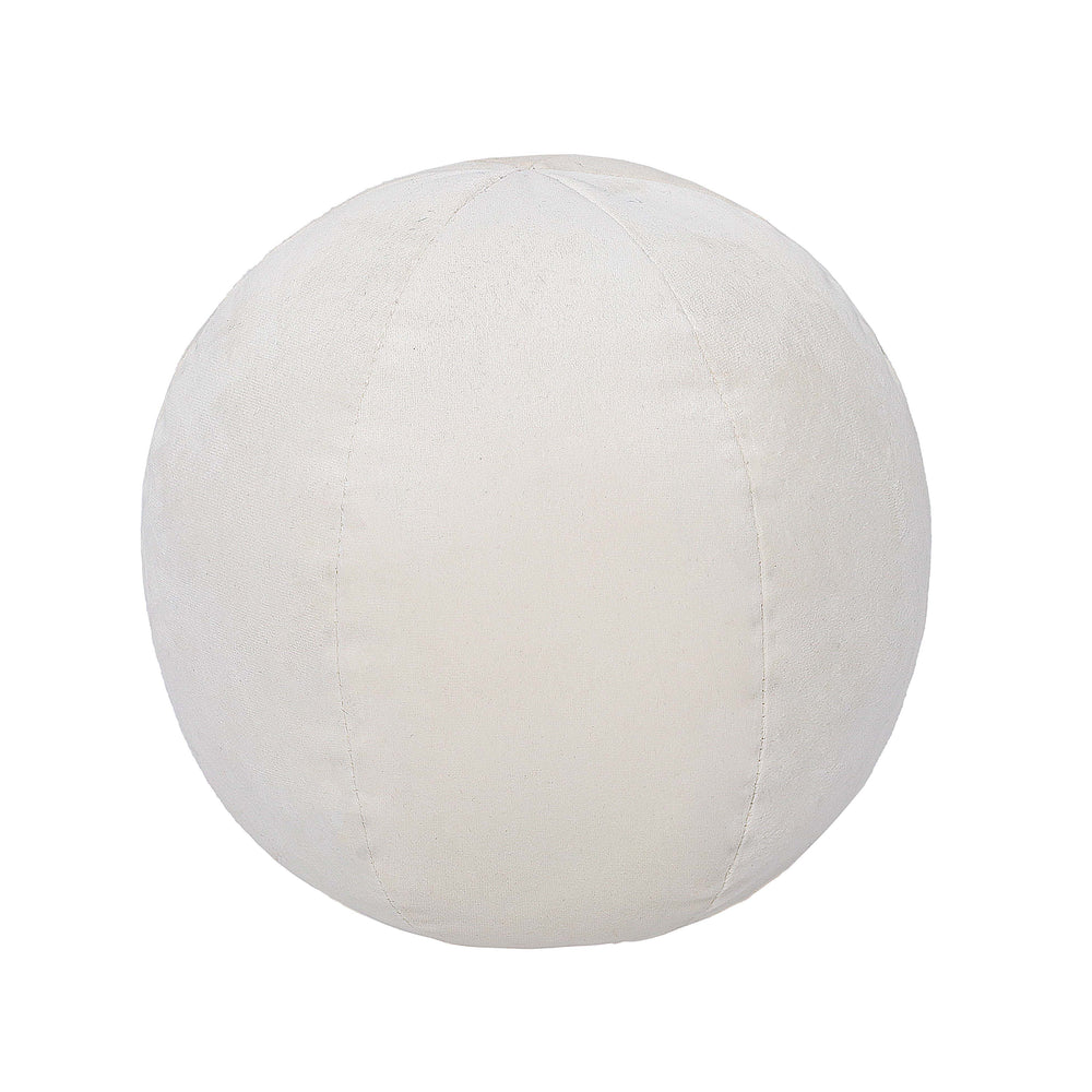 Boba Ball Throw Pillow (9"-14") - Off-White / Small