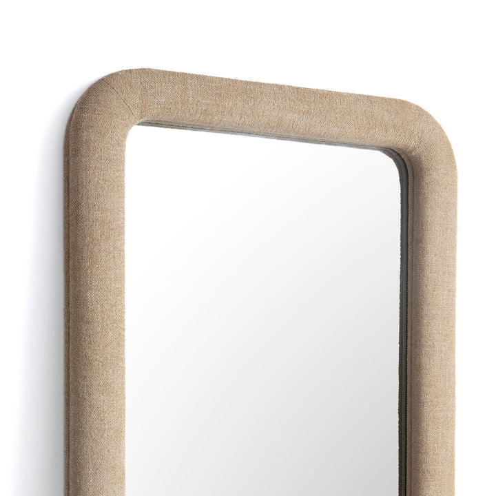 Heidi 43"X78" Upholstered Oversized Floor Mirror