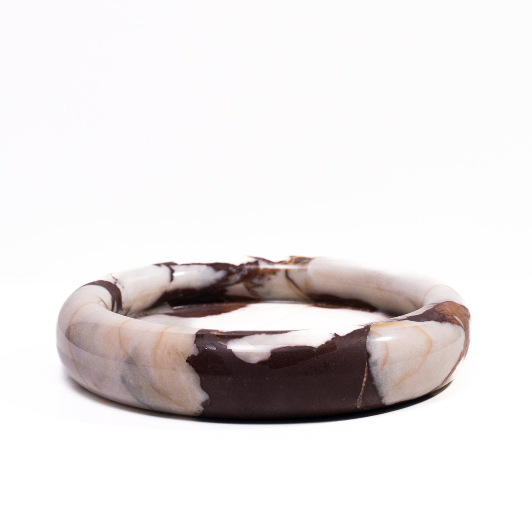 Marble Breccia Round Edged Catch-All