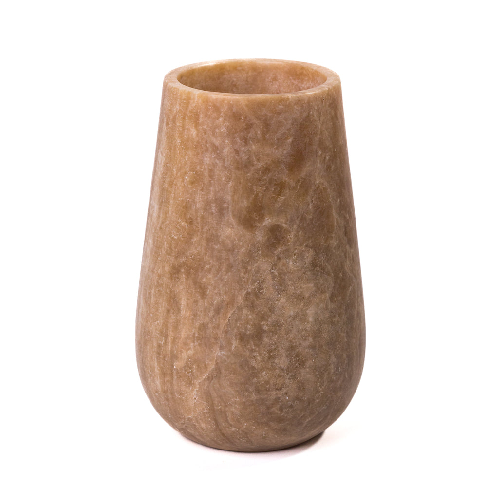 Onyx Marble Silo Decorative Vase