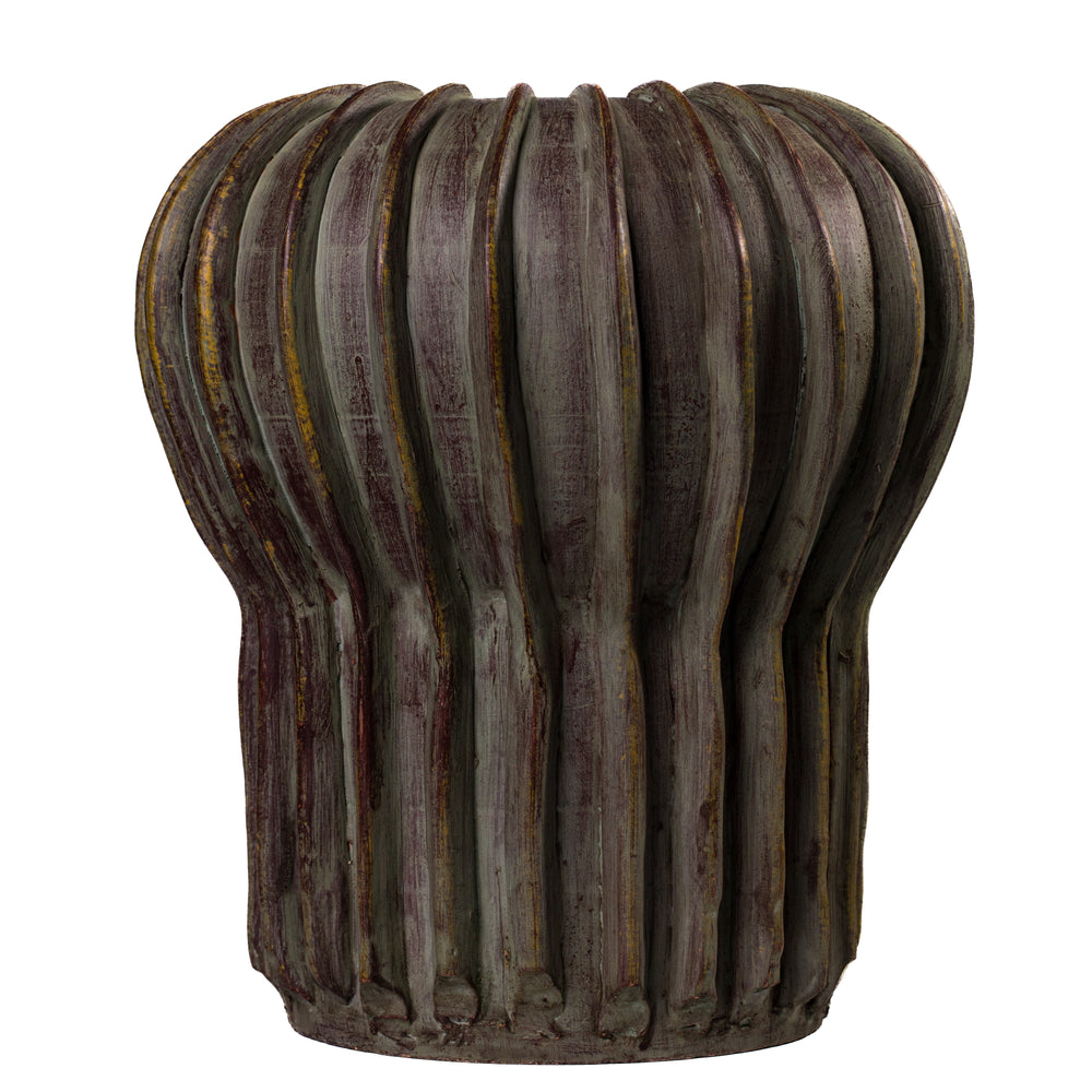 Visha Grey Green Terracotta Vase