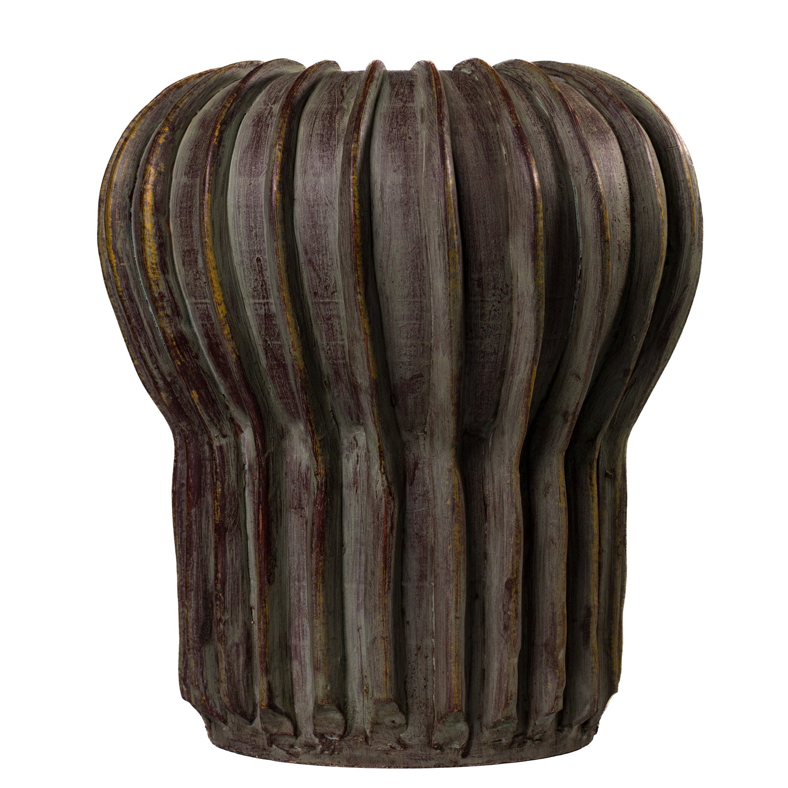 TOV Furniture Visha Grey Green Terracotta Vase