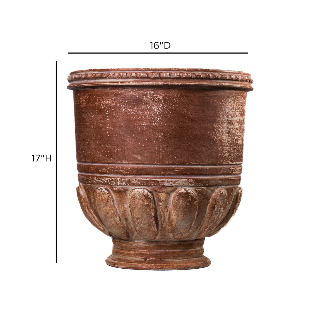 Visha Grecian Terracotta Vase