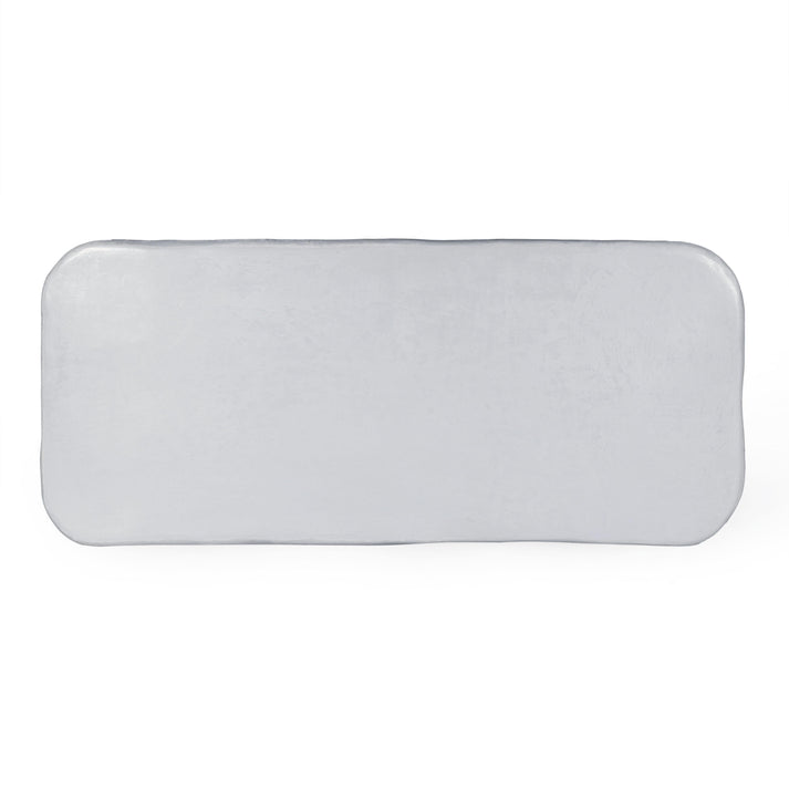 Athen 95" Grey Faux Stone Indoor