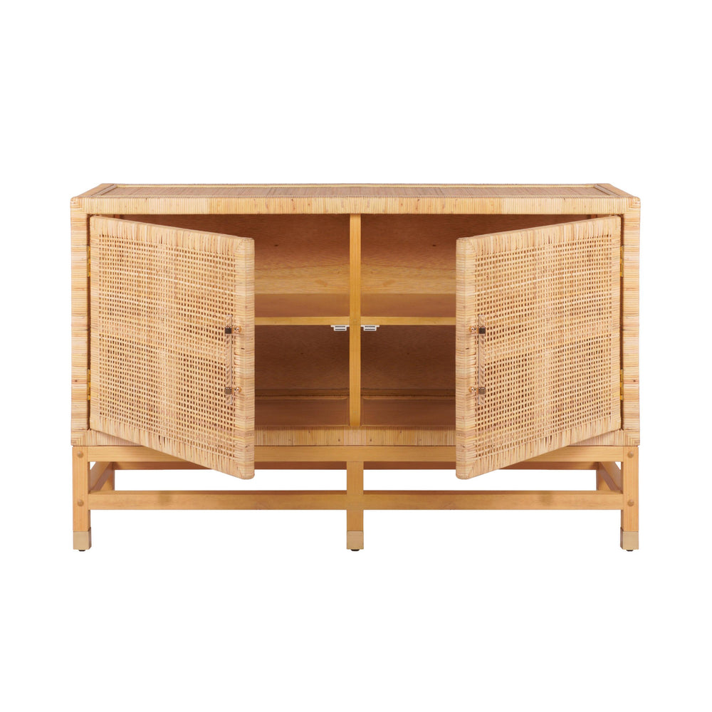 Amara 54" Woven Rattan Buffet