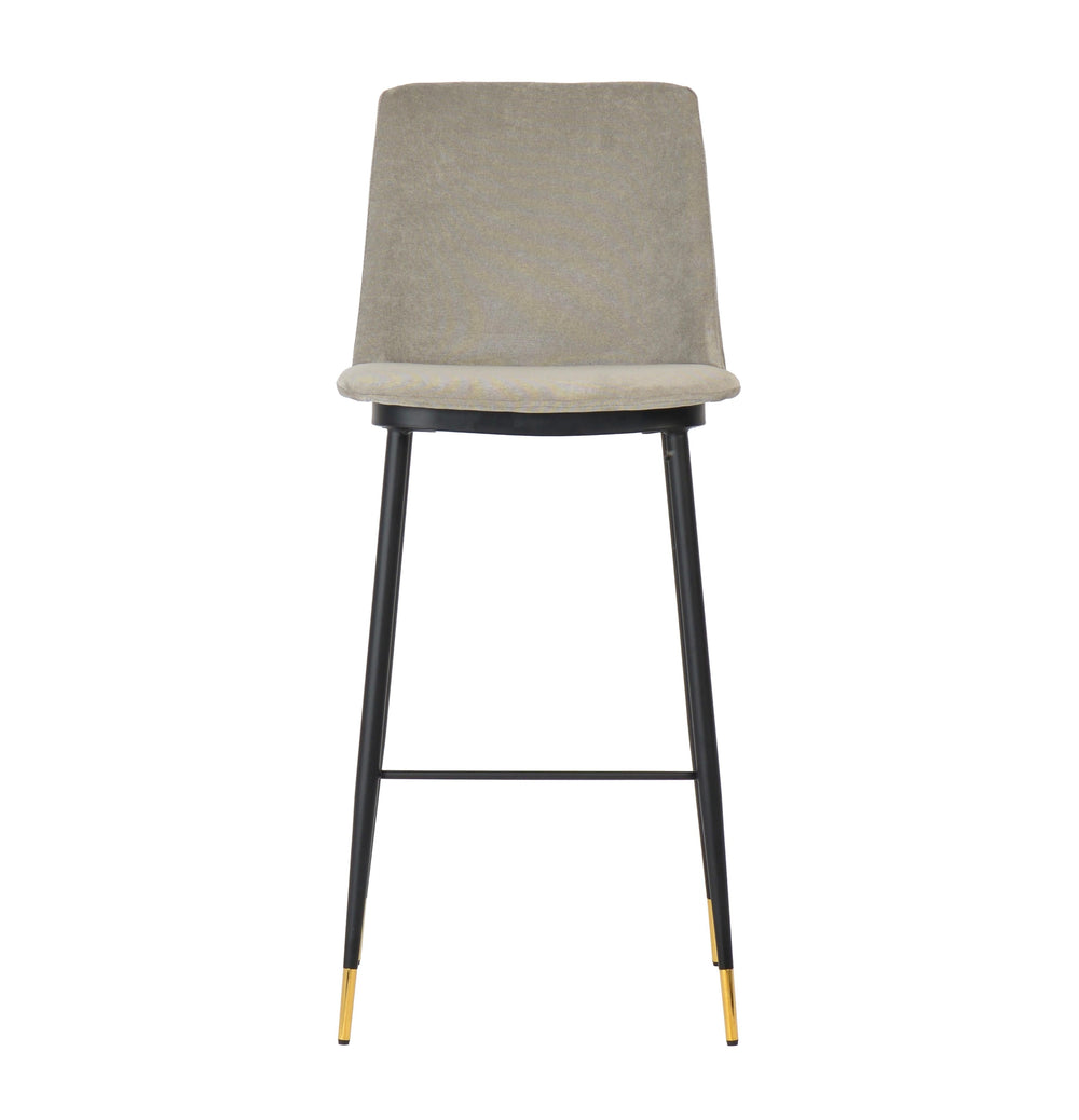 Evora Velvet Counter Stool - Set of 2