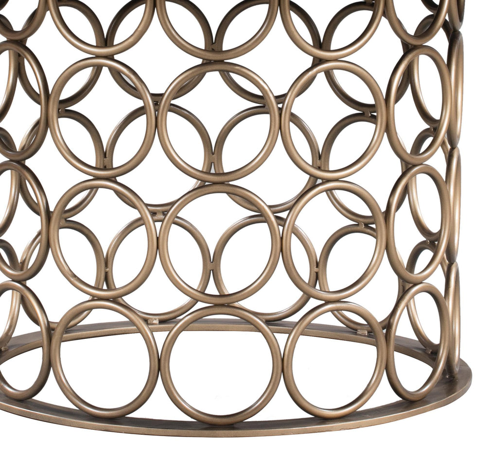 Valentina 57" Black Acacia Round Dining Table