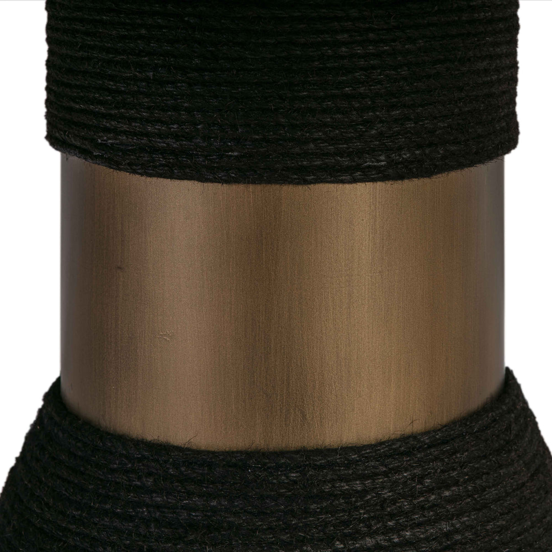 Rishi 48" Black Rope Round Dining Table