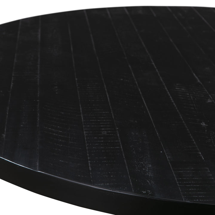 Rishi 48" Black Rope Round Dining Table