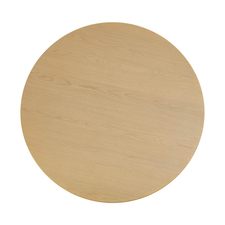 Chelsea 47" Natural Oak Wood Round Dining Table