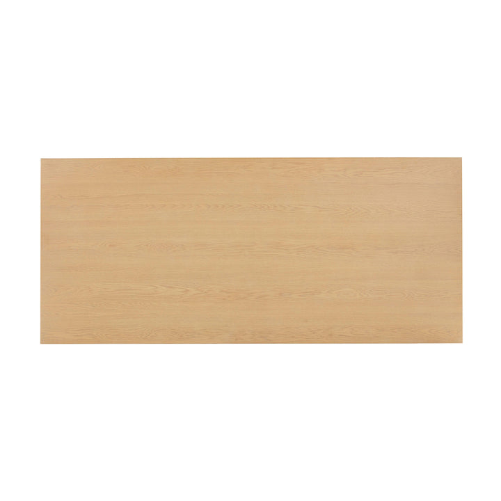 Chelsea 96" Natural Oak Wood Rectangular Dining Table