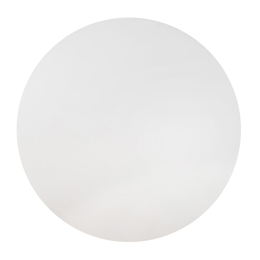 Kali 55" White Round Dining Table
