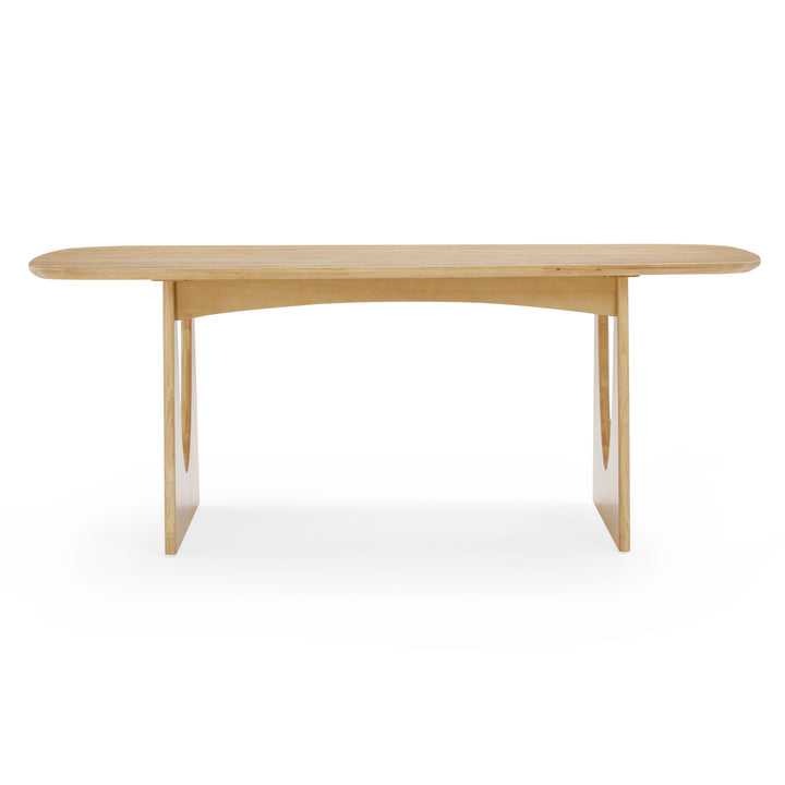 Cybill 79" Natural Ash Rectangular Dining Table
