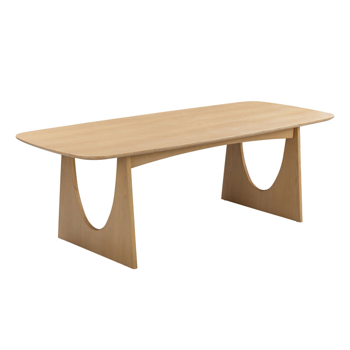 Cybill 94" Natural Ash Rectangular Dining Table