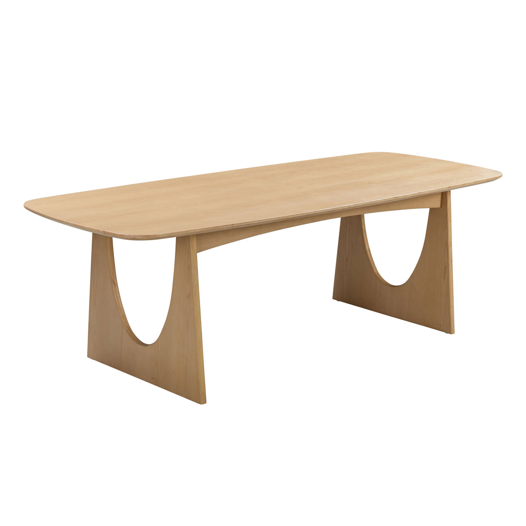 Cybill 94" Natural Ash Rectangular Dining Table