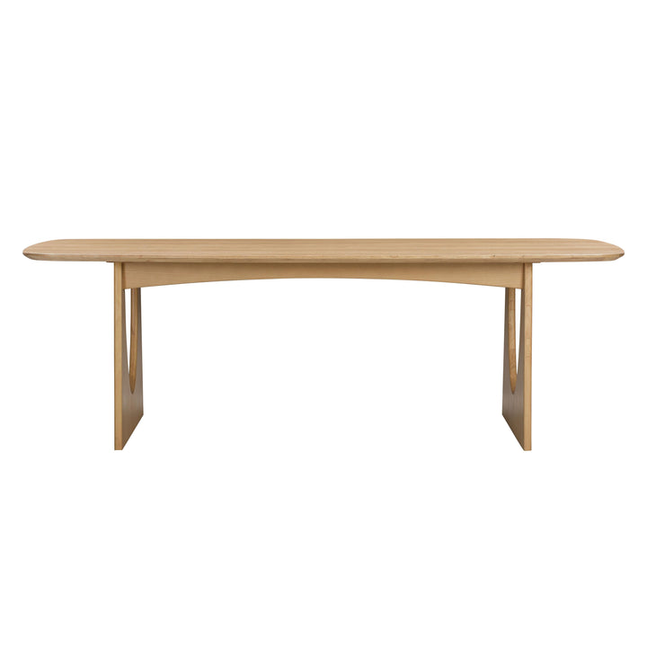 Cybill 94" Natural Ash Rectangular Dining Table