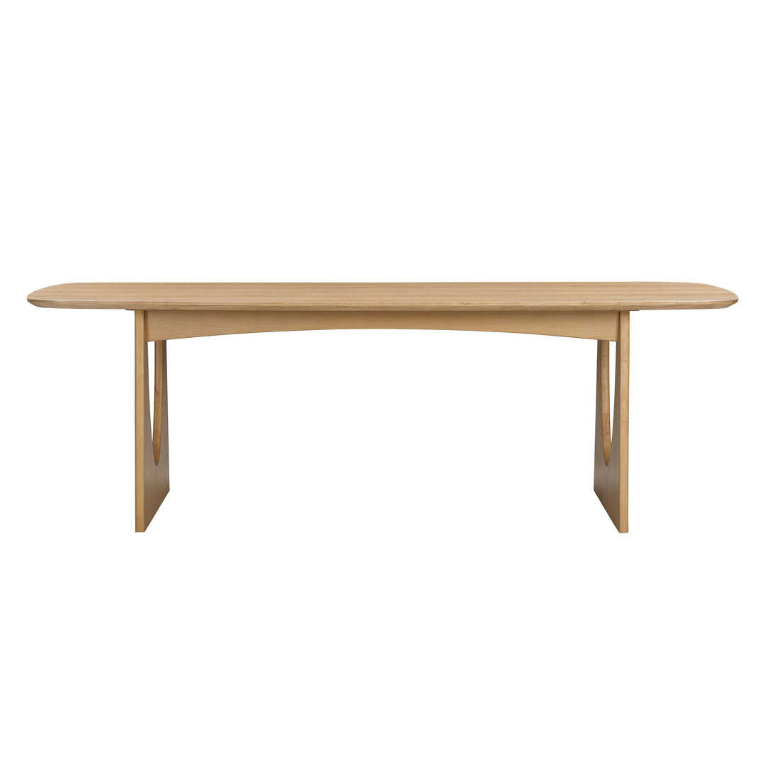 Cybill 94" Natural Ash Rectangular Dining Table