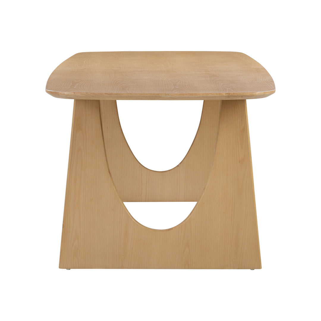 Cybill 94" Natural Ash Rectangular Dining Table