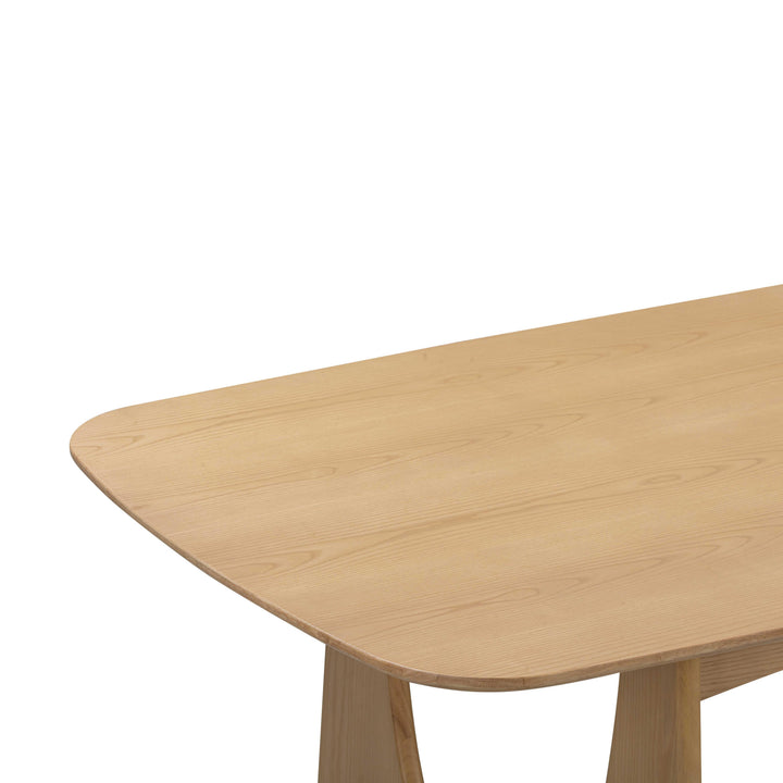 Cybill 94" Natural Ash Rectangular Dining Table