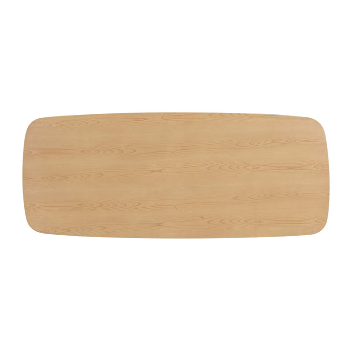 Cybill 94" Natural Ash Rectangular Dining Table