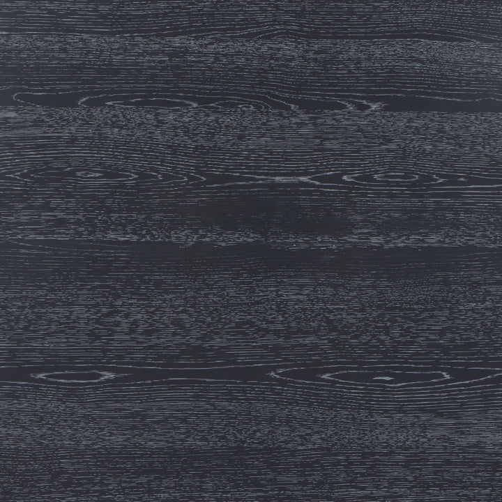 Sahara 41" Black Oak Round Dining Table