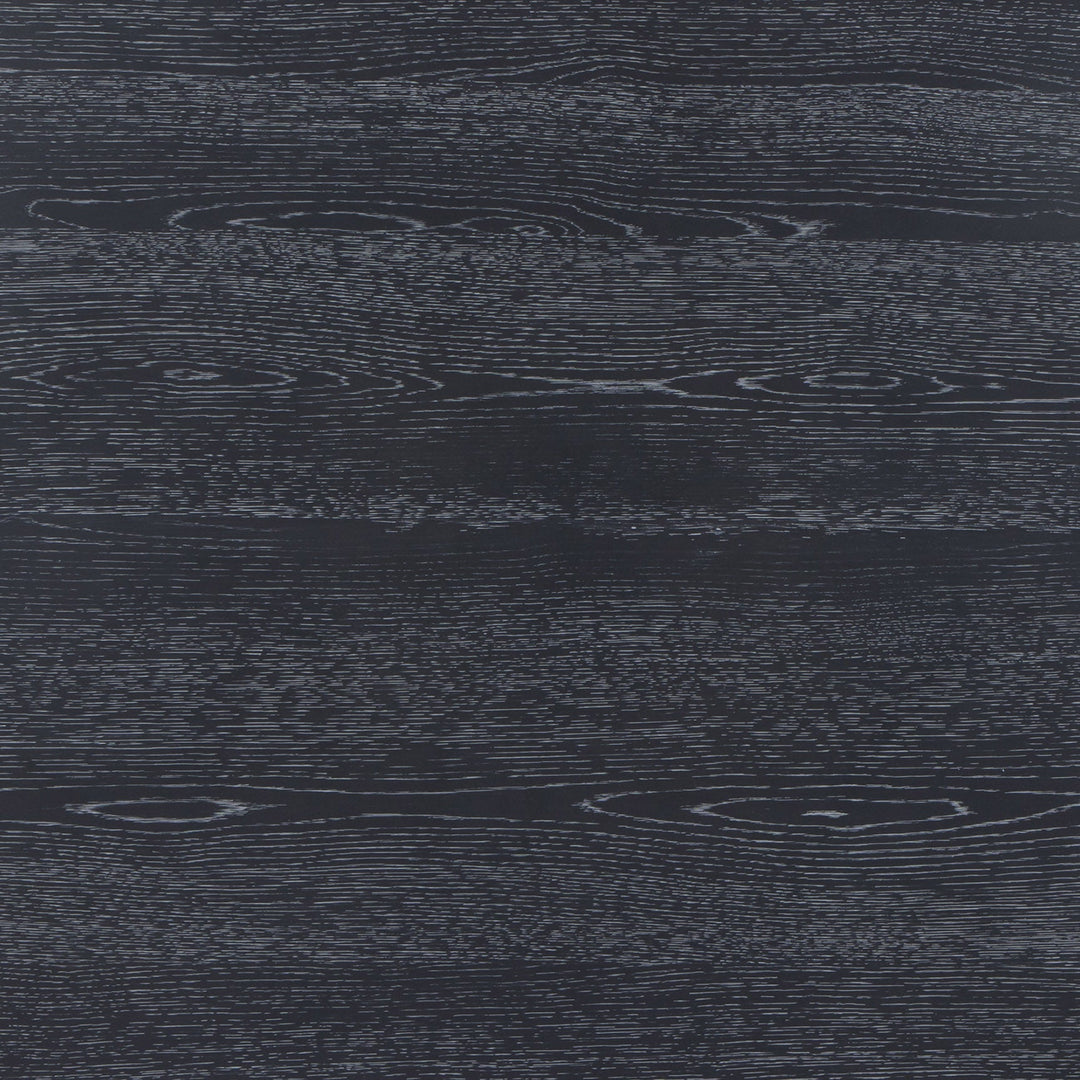 Sahara 41" Black Oak Round Dining Table