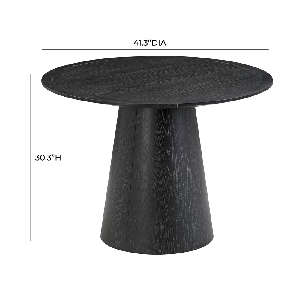 Sahara Round Oak Dining Table (41"-60")