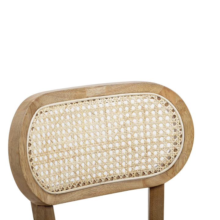Cosette Black Performance Linen Dining Chair