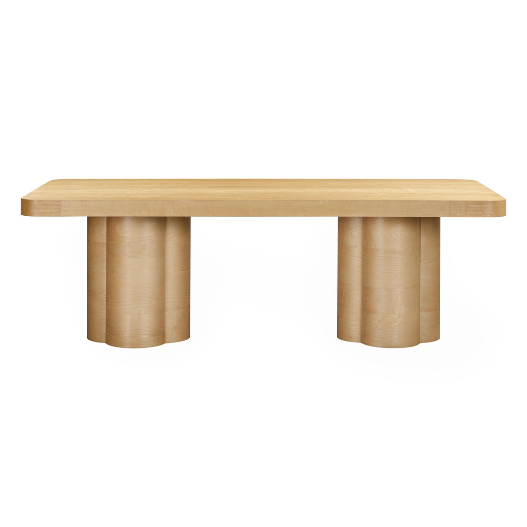 Bambi 90" Natural Ash Rectangular Dining Table